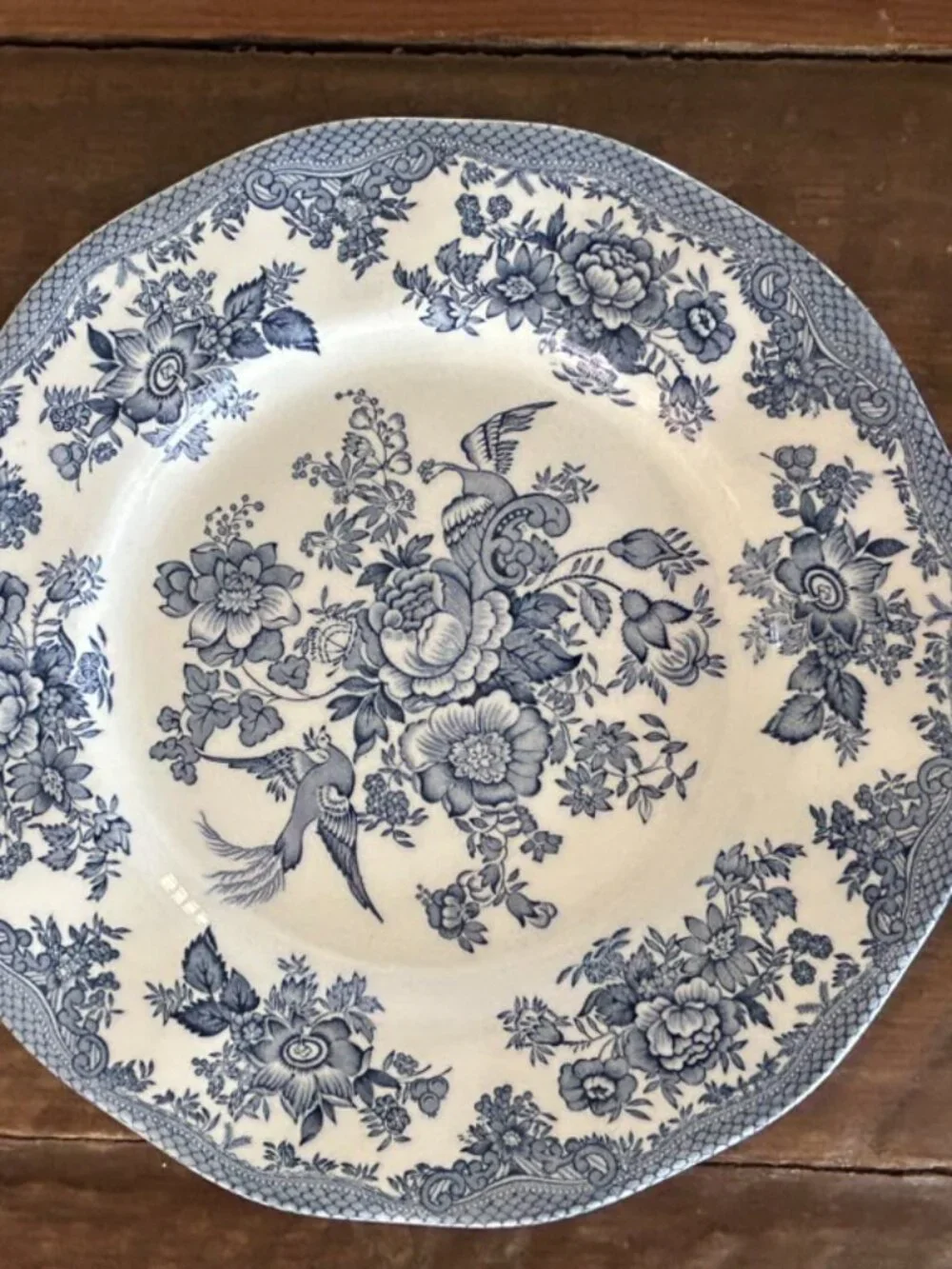 Transferware Plate Collection-Blue & White, Made in England